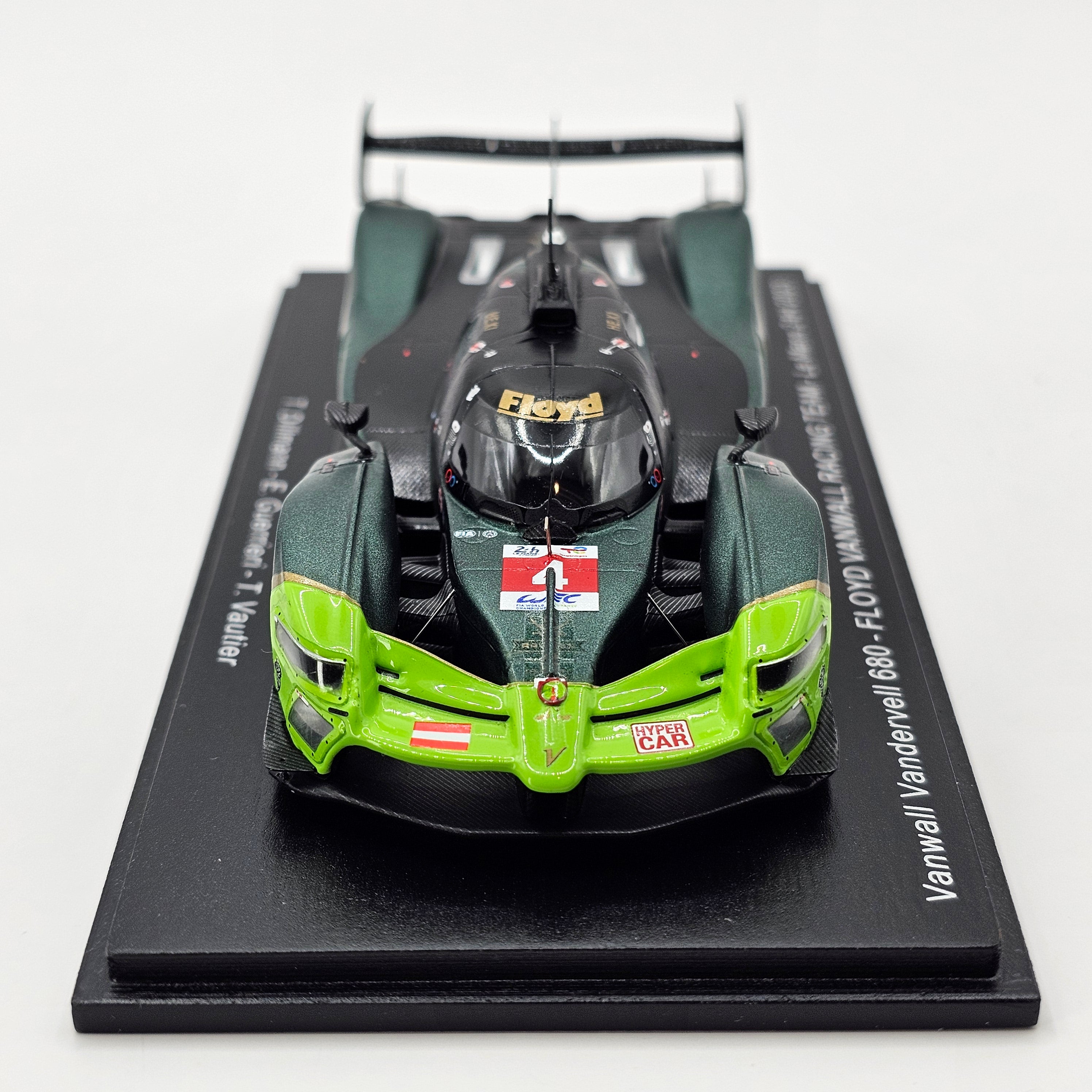 Spark Vanwall Vandervell 680 #4 Floyd Vanwall 24Hrs Le Mans 2023 1/43