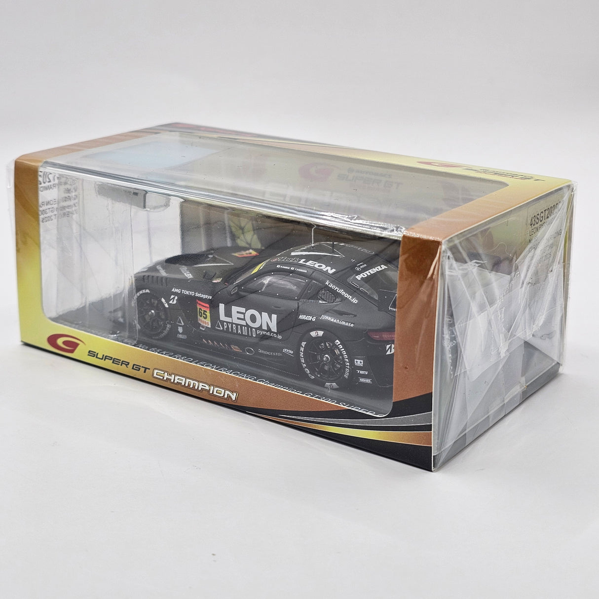 Spark Mercedes-AMG GT3 Evo #65 K2 R&D LEON GT300 Winner Super GT 2025 1/43 Scale