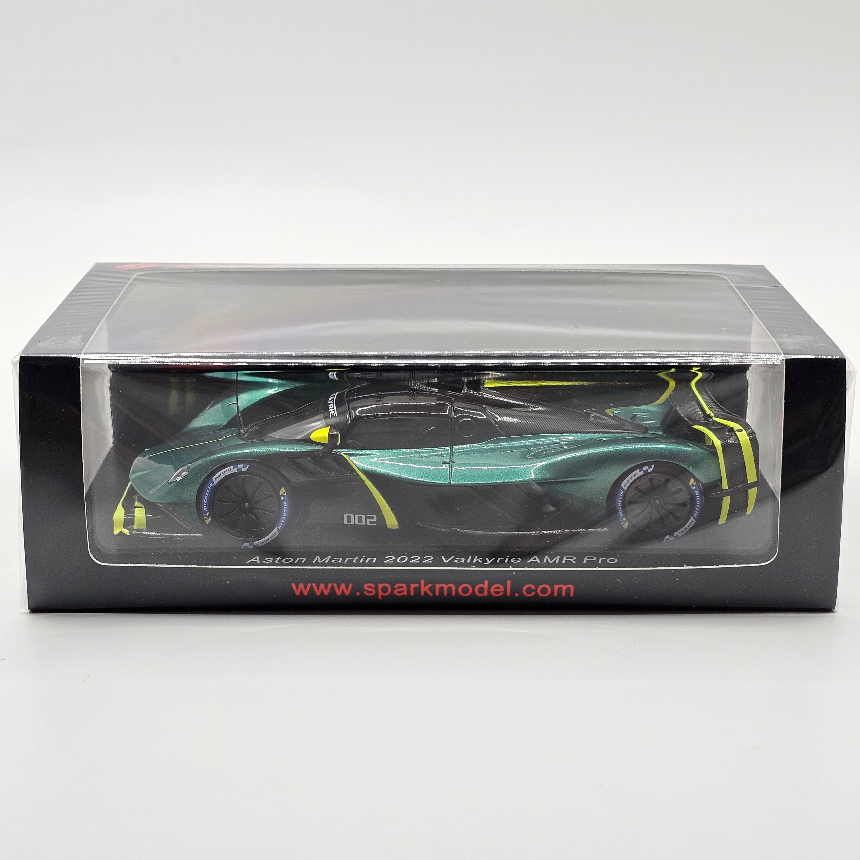 Spark Aston Martin Valkyrie AMR Pro 2022 Green 1/43 Scale S9253