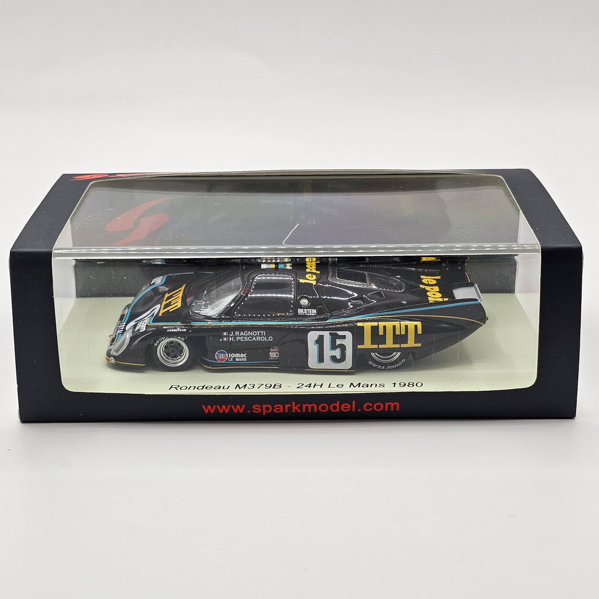 Spark Rondeau M379B #15 Jean Rondeau 24Hrs Le Mans 1980 1/43 Scale S8457