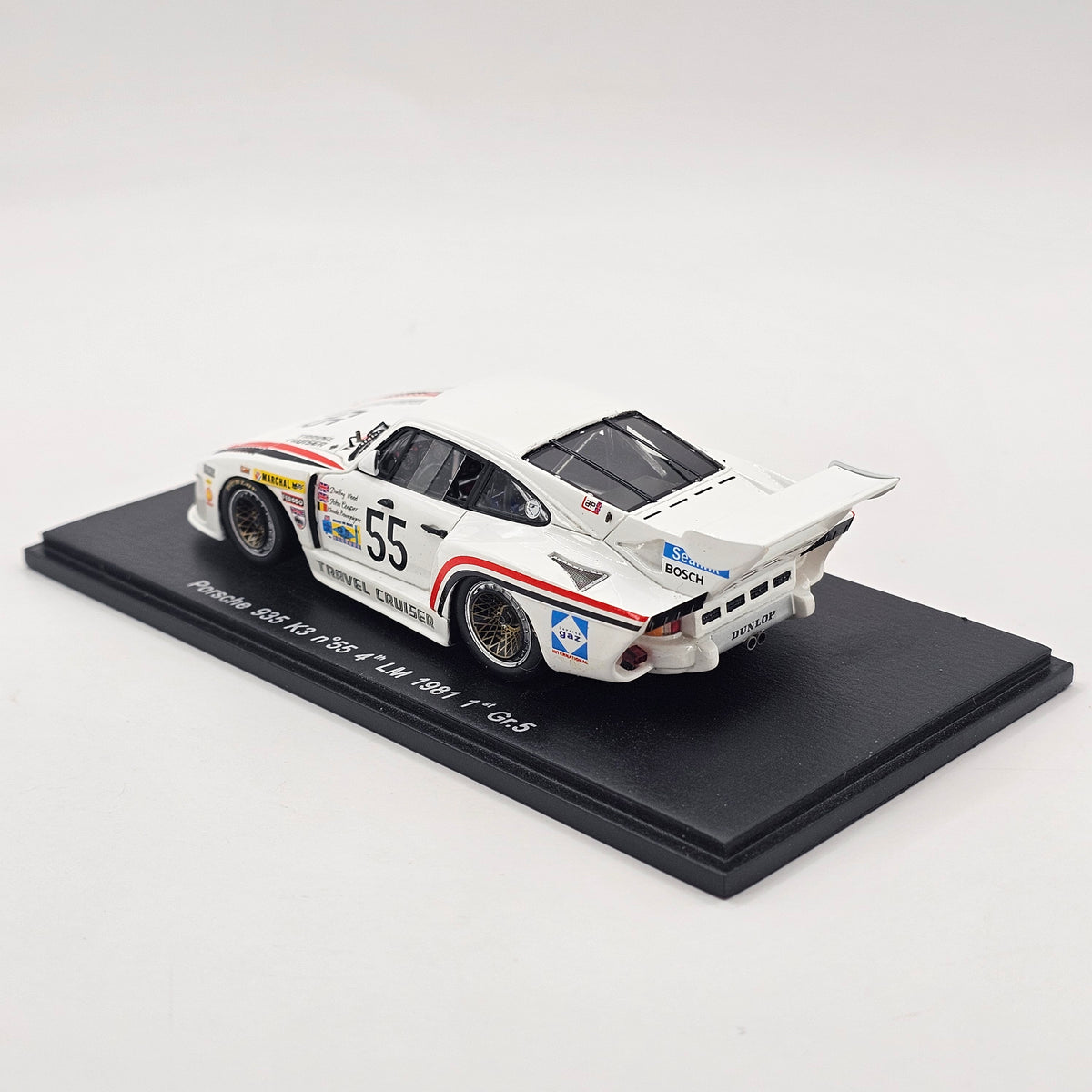 Spark Porsche 935 K3 #55 Charles Ivey Racing Gr5 Winner 24Hrs Le Mans 1981 1/43 Scale