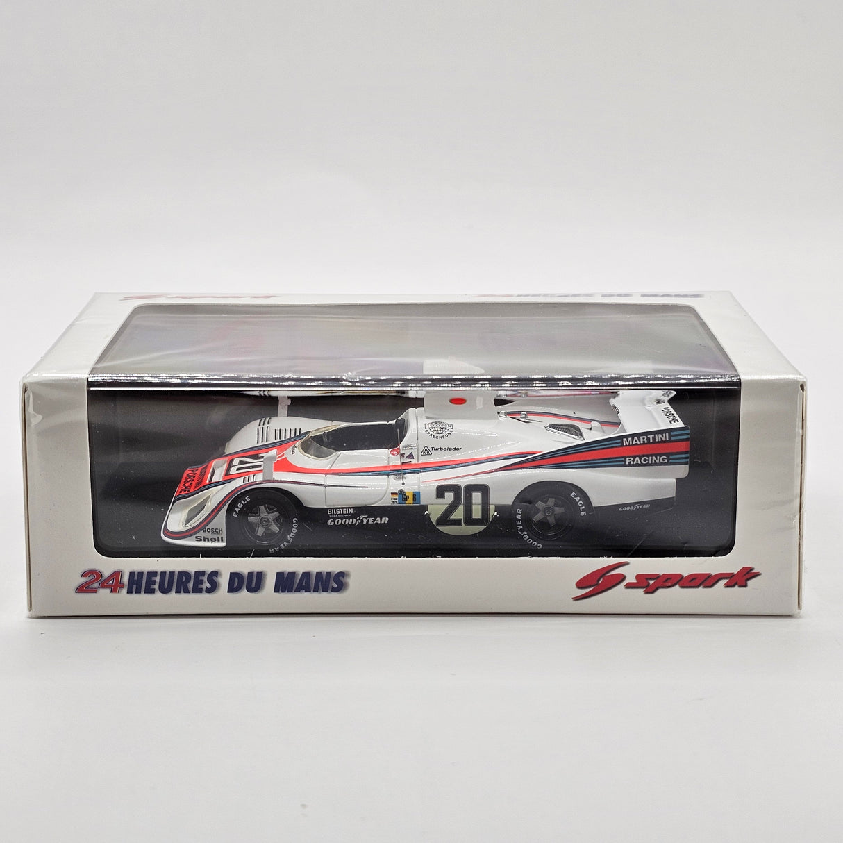 Spark Porsche 936 #20 Martini Racing Porsche System 24Hrs Le Mans Winner 1976 1/43 Scale