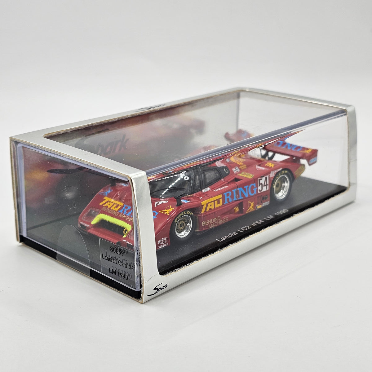 Spark Lancia LC2 SP90 #54 Mussato Action Car 24Hrs Le Mans 1990 1/43 Scale