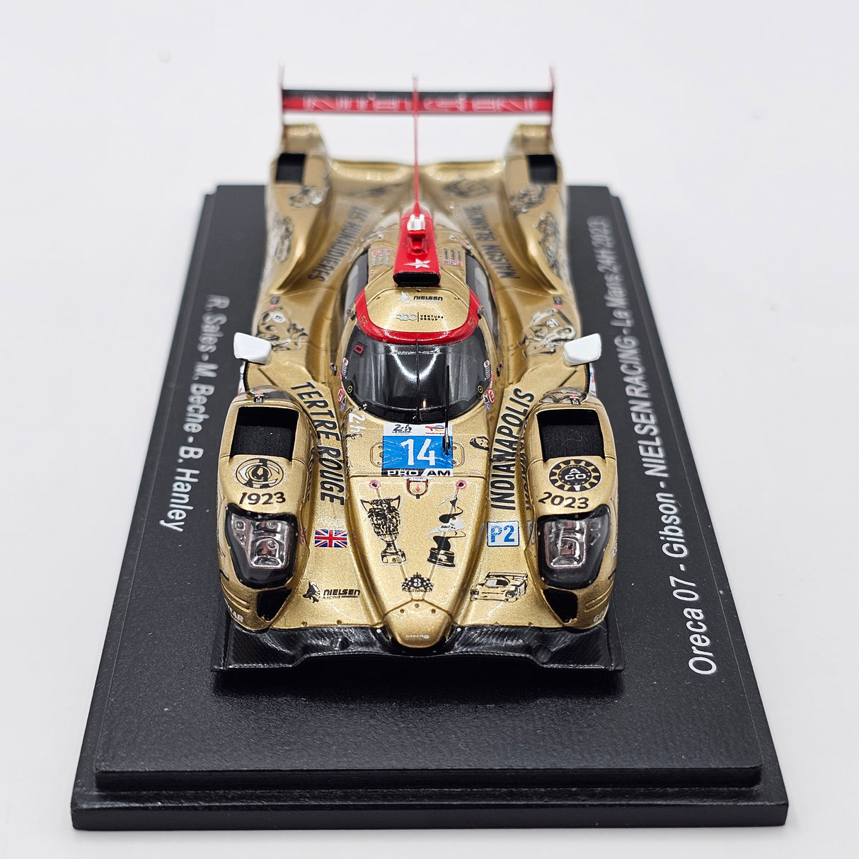 Spark Oreca 07 Gibson #14 Nielsen Racing 24Hrs Le Mans 2023 1/43 Scale S8737