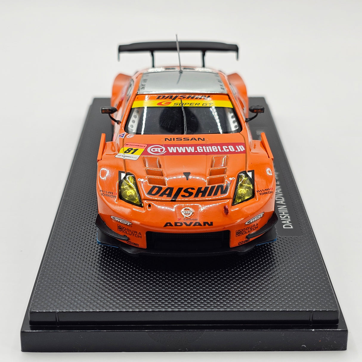 EBBRO Nissan Fairlady Z #81 Team Daishin Super GT GT300 2008 1/43 Scale