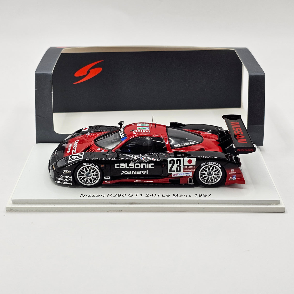 Spark Nissan R390 GT1 #23 Tom Walkinshaw Racing 24Hrs Le Mans 1997 1/43 Scale