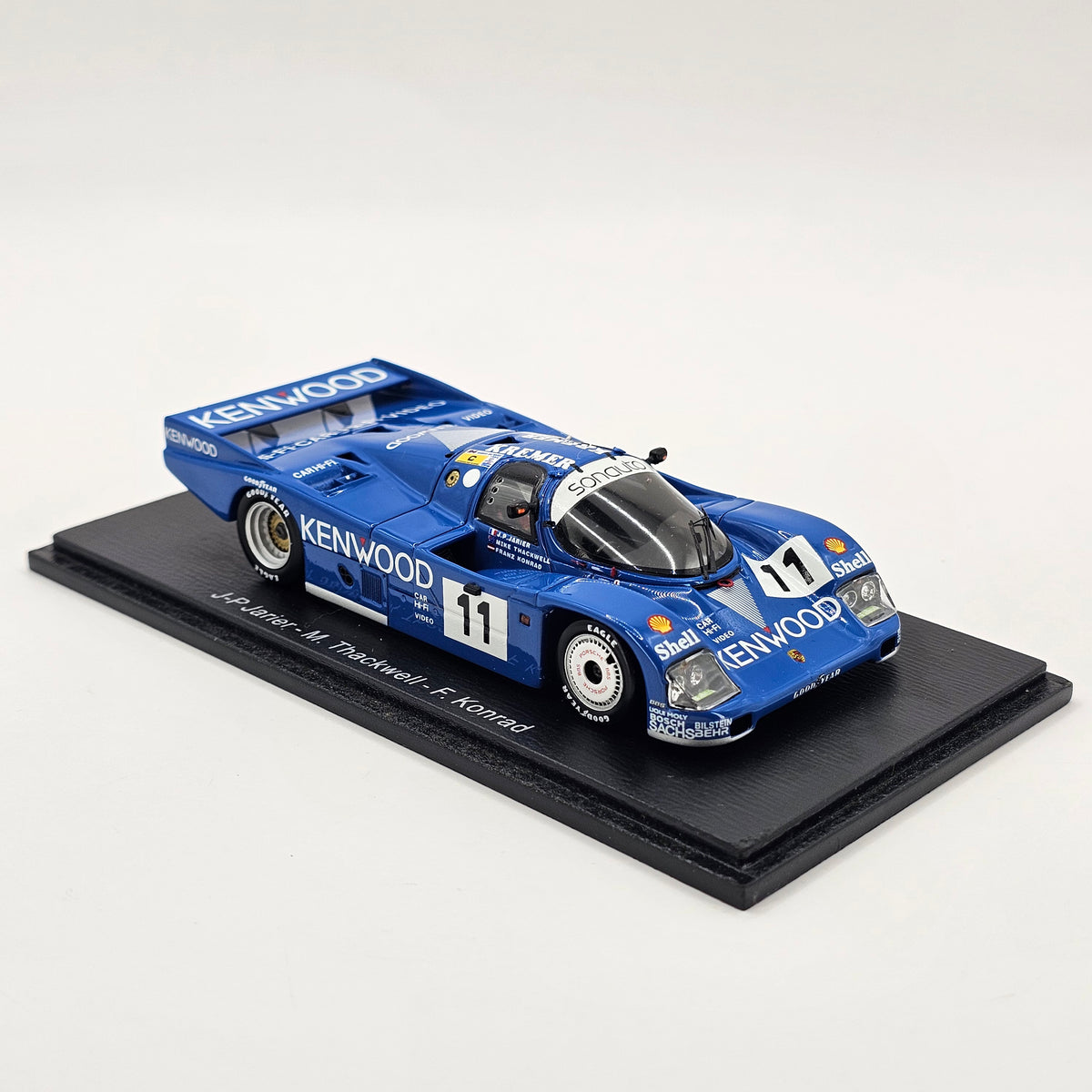 Spark Porsche 962C #11 Kenwood Kremer Racing 24Hrs Le Mans 1985 1/43 Scale