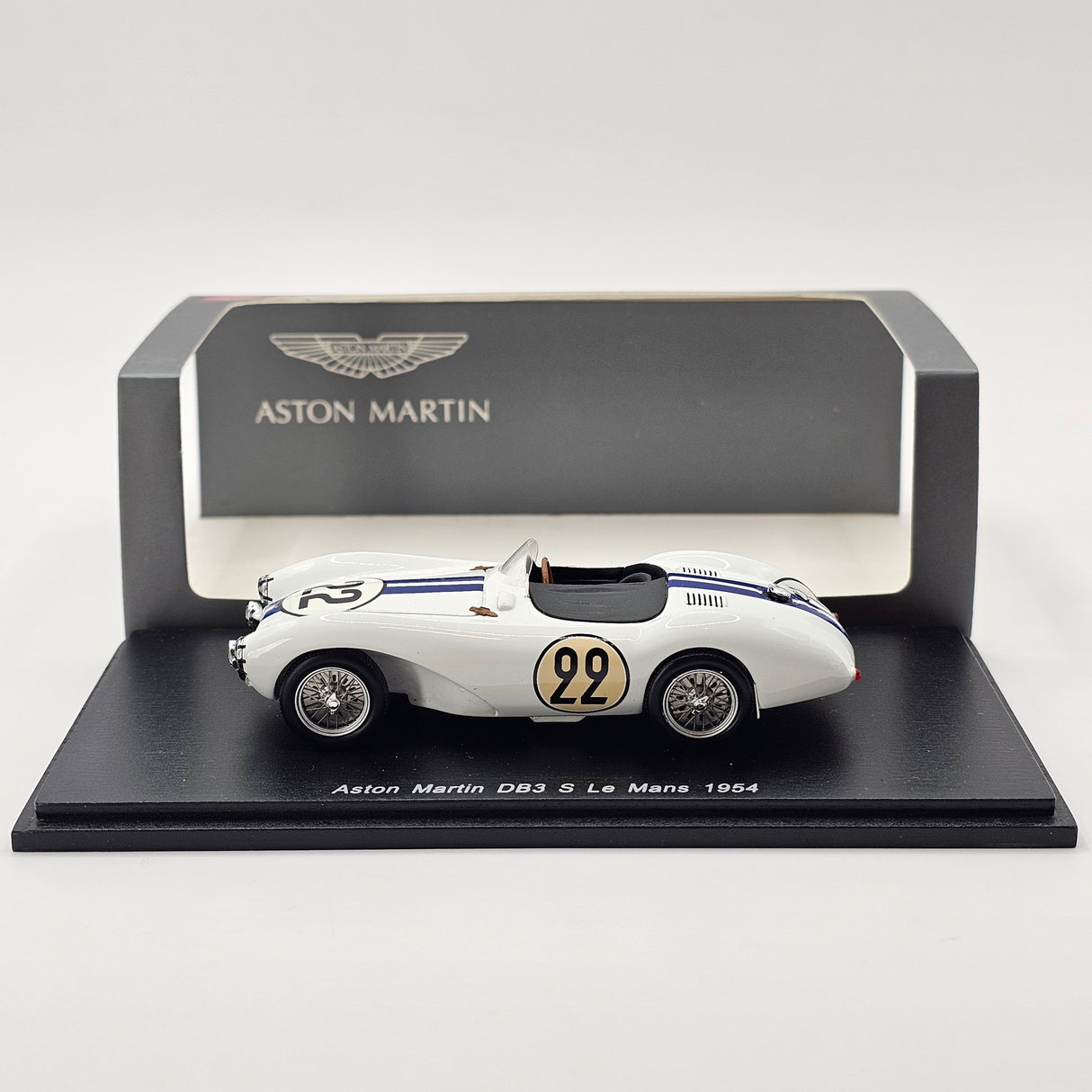 Spark Aston Martin DB3 S #22 Aston Martin C. Shelby Le Mans 1954 1/43 Scale