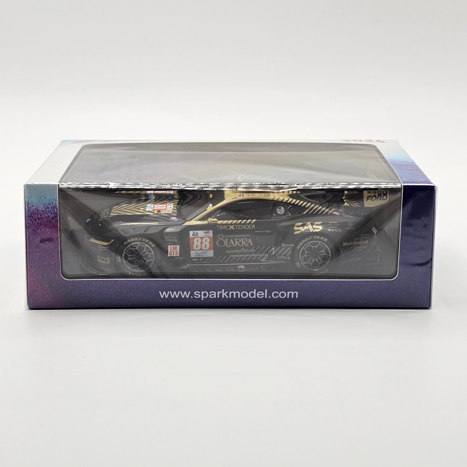 Ford Mustang LMGT3, Le Mans, 24h Le Mans, 2025, Proton Competition, #88, S.Gattuso/G.Levorato, 1:43, Spark | Model Car World Ford Mustang LMGT3, Le Mans, 24h Le Mans, 2025, Proton Competition, #88, S.Gattuso/G.Levorato, 1:43, Spark | Model Car World