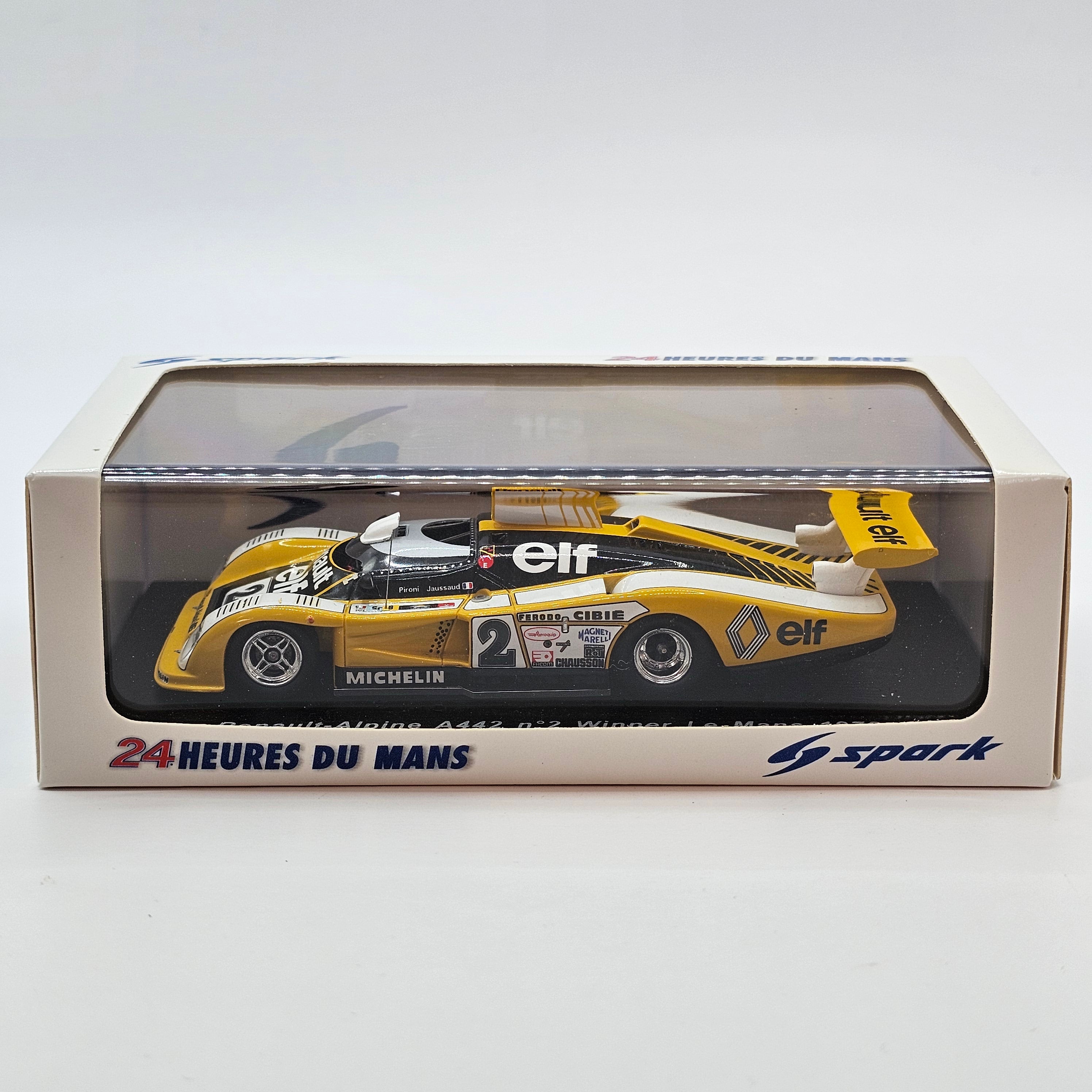 1円～ スパーク 1/43 Renault-Alpine A 442 Le Mans 1977 #7 スパーク