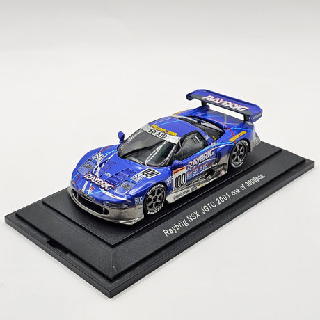 EBBRO Honda NSX #100 Raybrig Team Kunimitsu JGTC GT500 2001 1/43 Scale