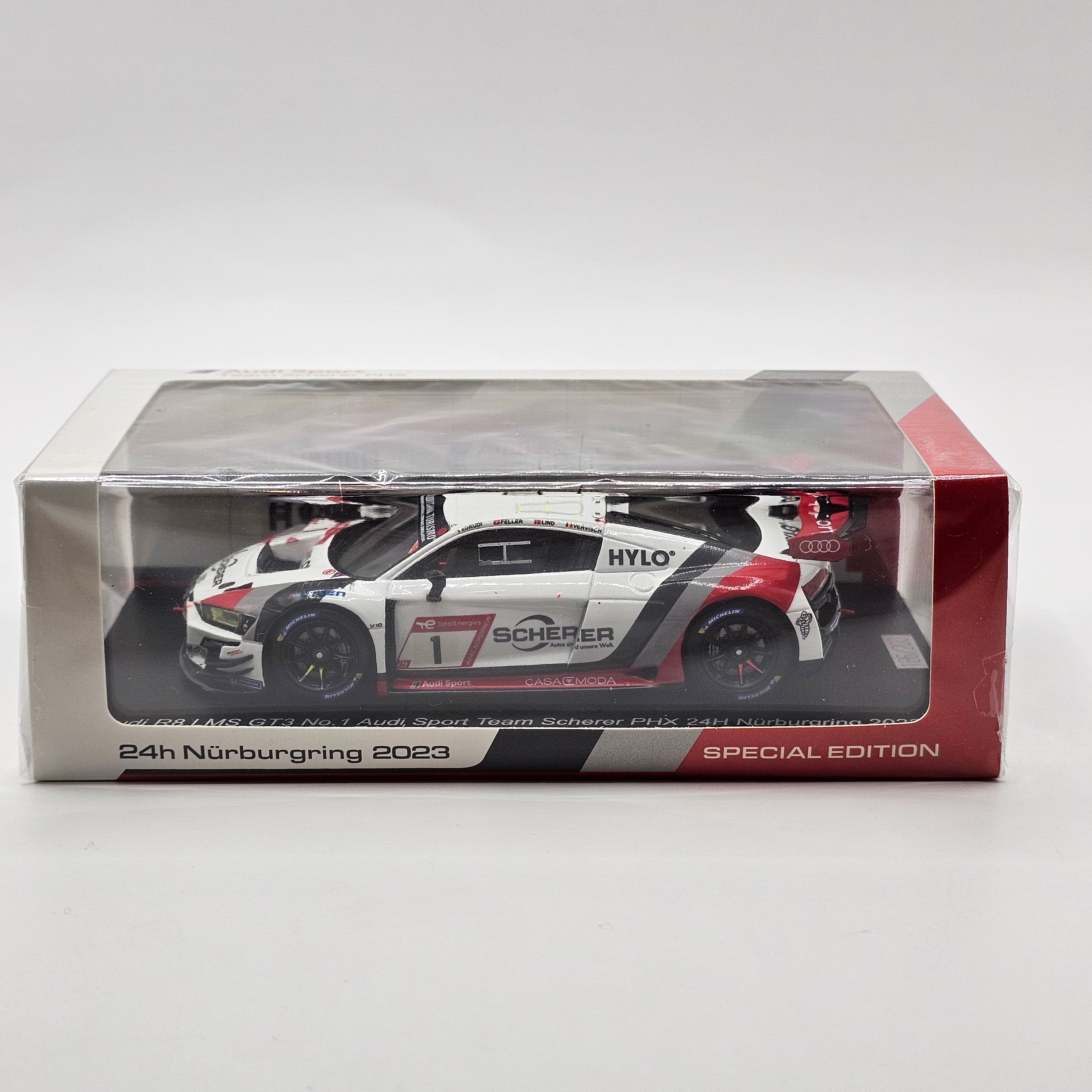 Spark Audi R8 LMS GT3 #1 Audi Sport Team Scherer PHX 24Hrs Nurburgring