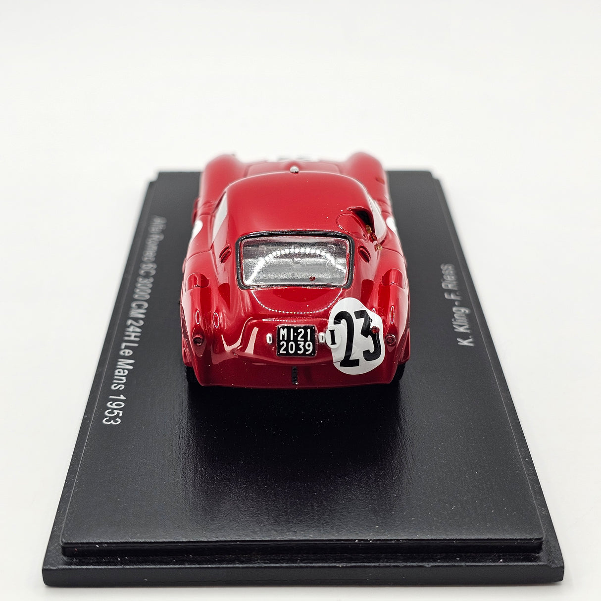 Spark Alfa Romeo 6C 3000 CM #23 SpA Alfa Romeo 24Hrs Le Mans 1953 1/43 Scale