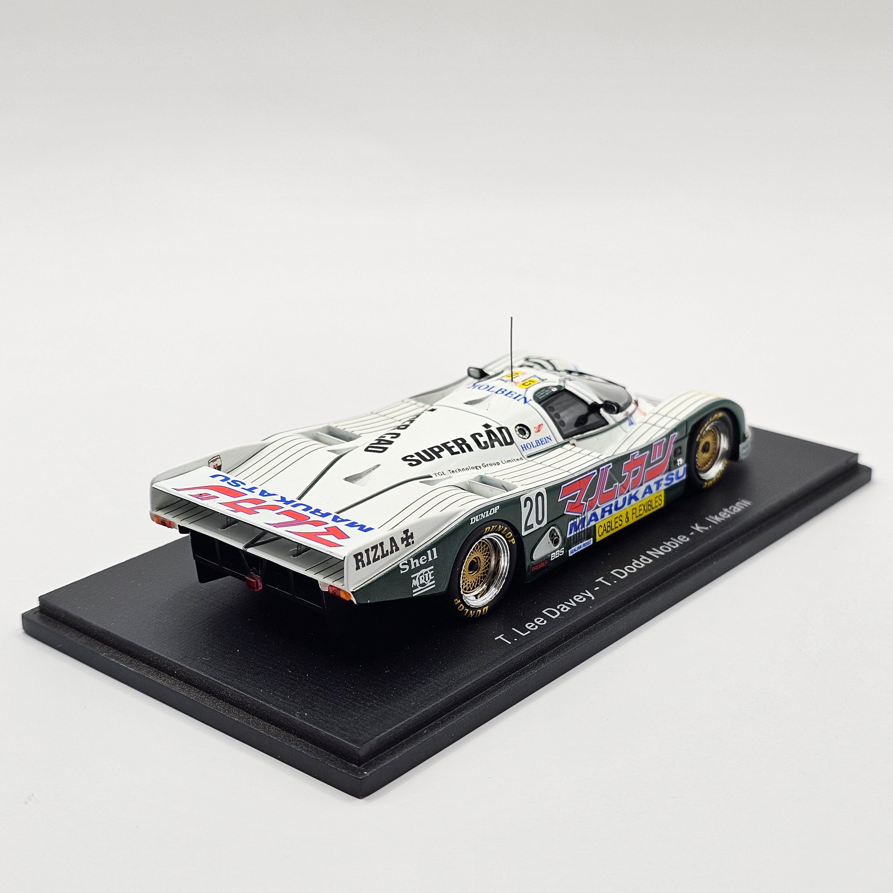 Spark Porsche 962C No.20 Team Davey Le Mans 1989 1/43 Scale