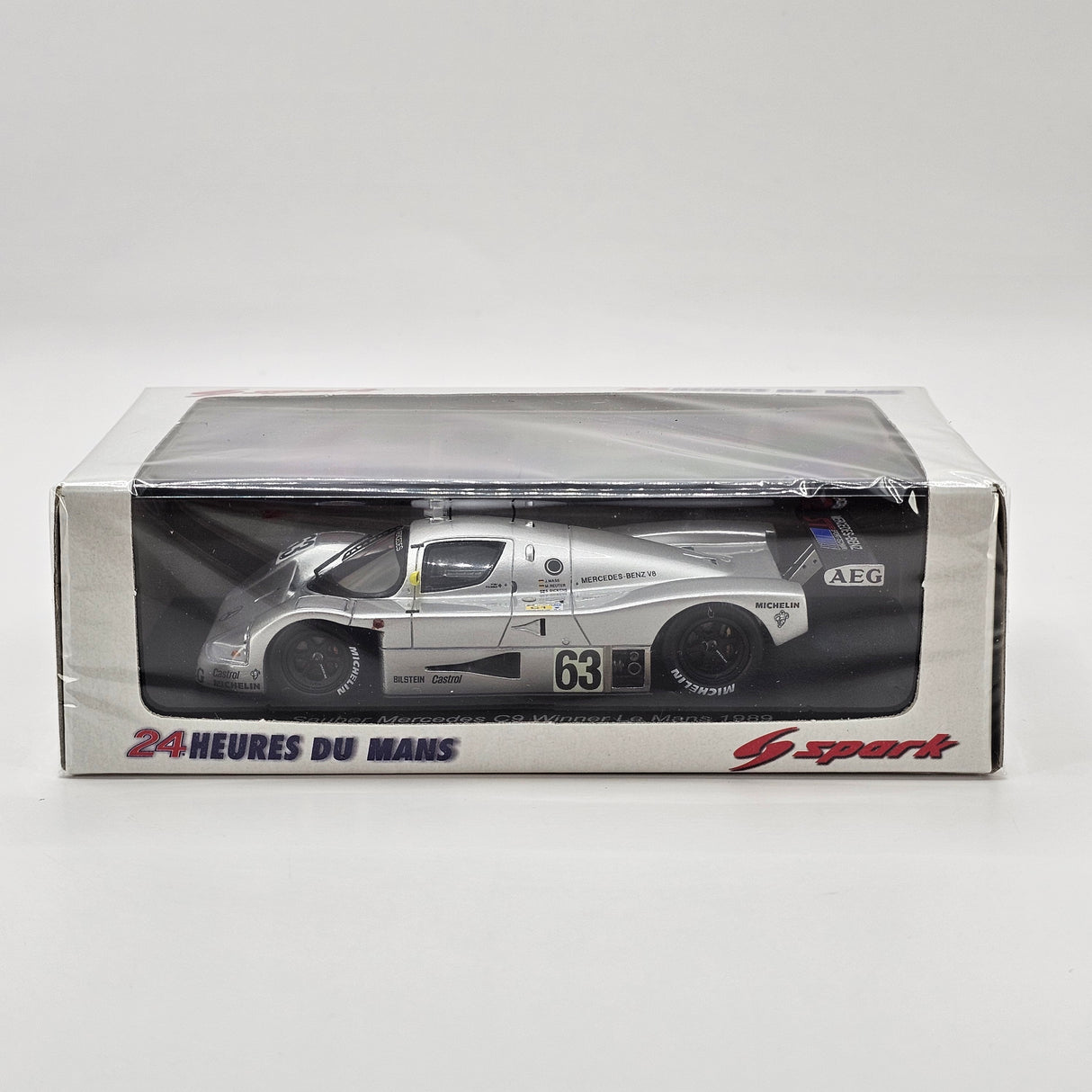 Spark Sauber C9 #63 Team Sauber Mercedes Winner 24Hrs Le Mans 1989 1/43 Scale