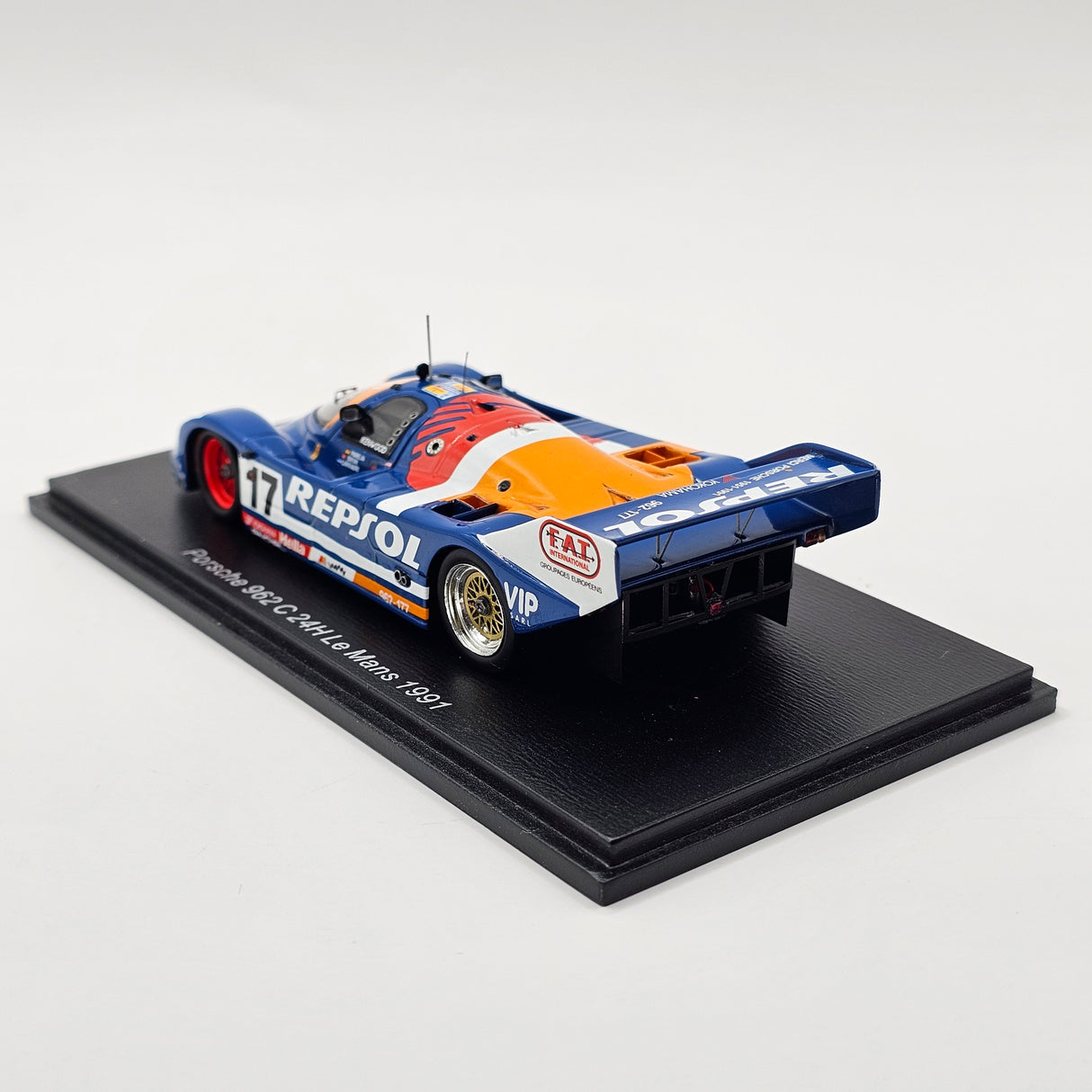 Spark Porsche 962C #17 Repsol Brun Motorsport 24Hrs Le Mans 1991 1/43 Scale S9975