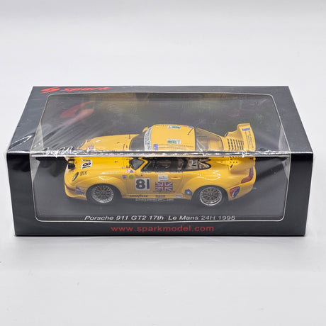 Spark Porsche 911 GT2 #81 Richard Jones Le Mans 24H 1995 1/43 Scale S9900