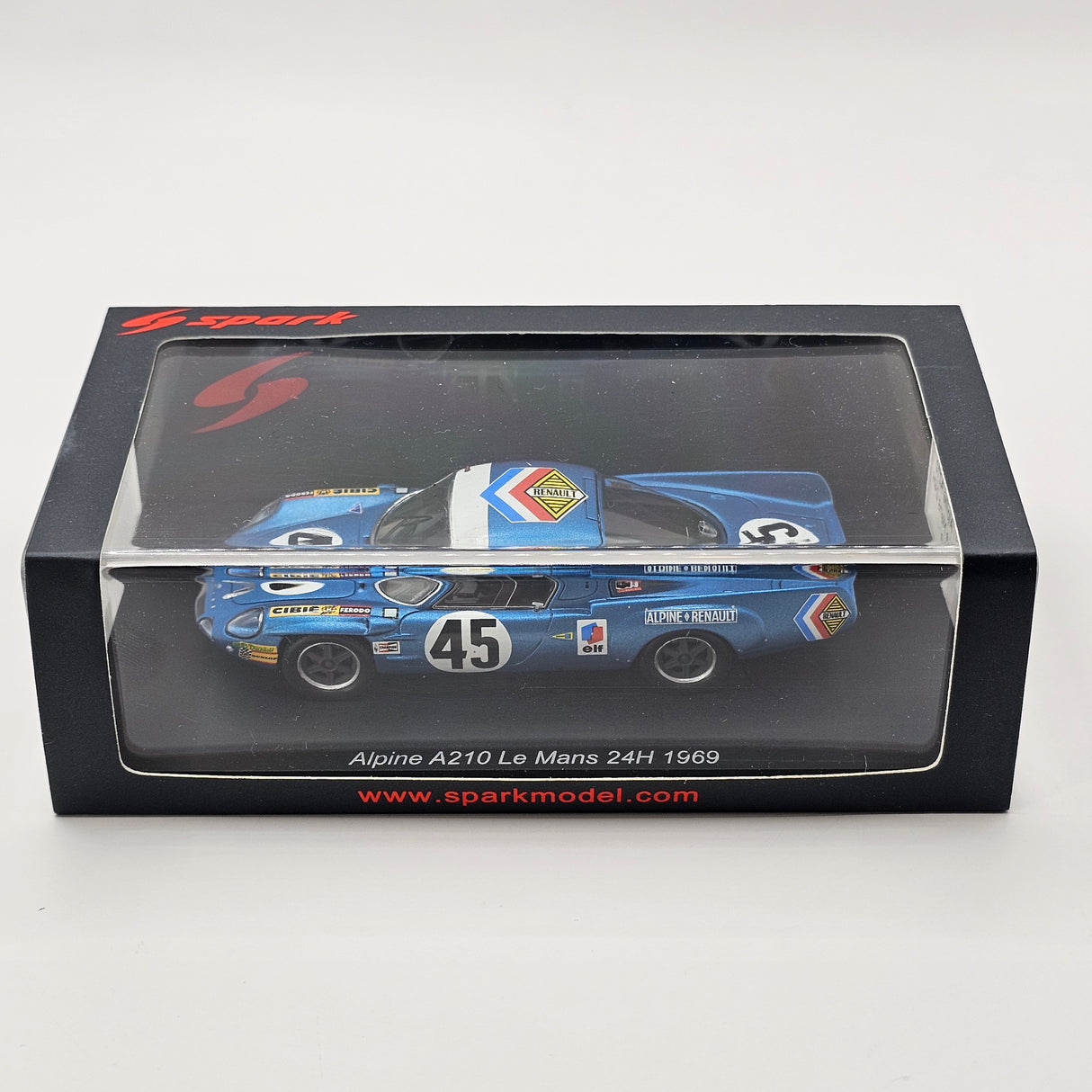 Spark Alpine A210 #45 Société des Automobiles 24Hrs Le Mans 1969 1/43 Scale S5694