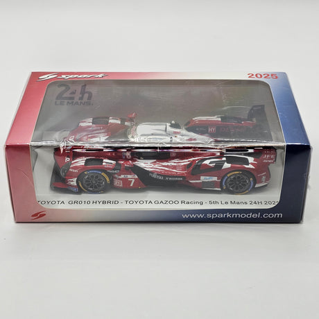 Spark Toyota GR010 - Hybrid #7 Toyota Gazoo Racing 24Hrs Le Mans 2025 1/43 Scale