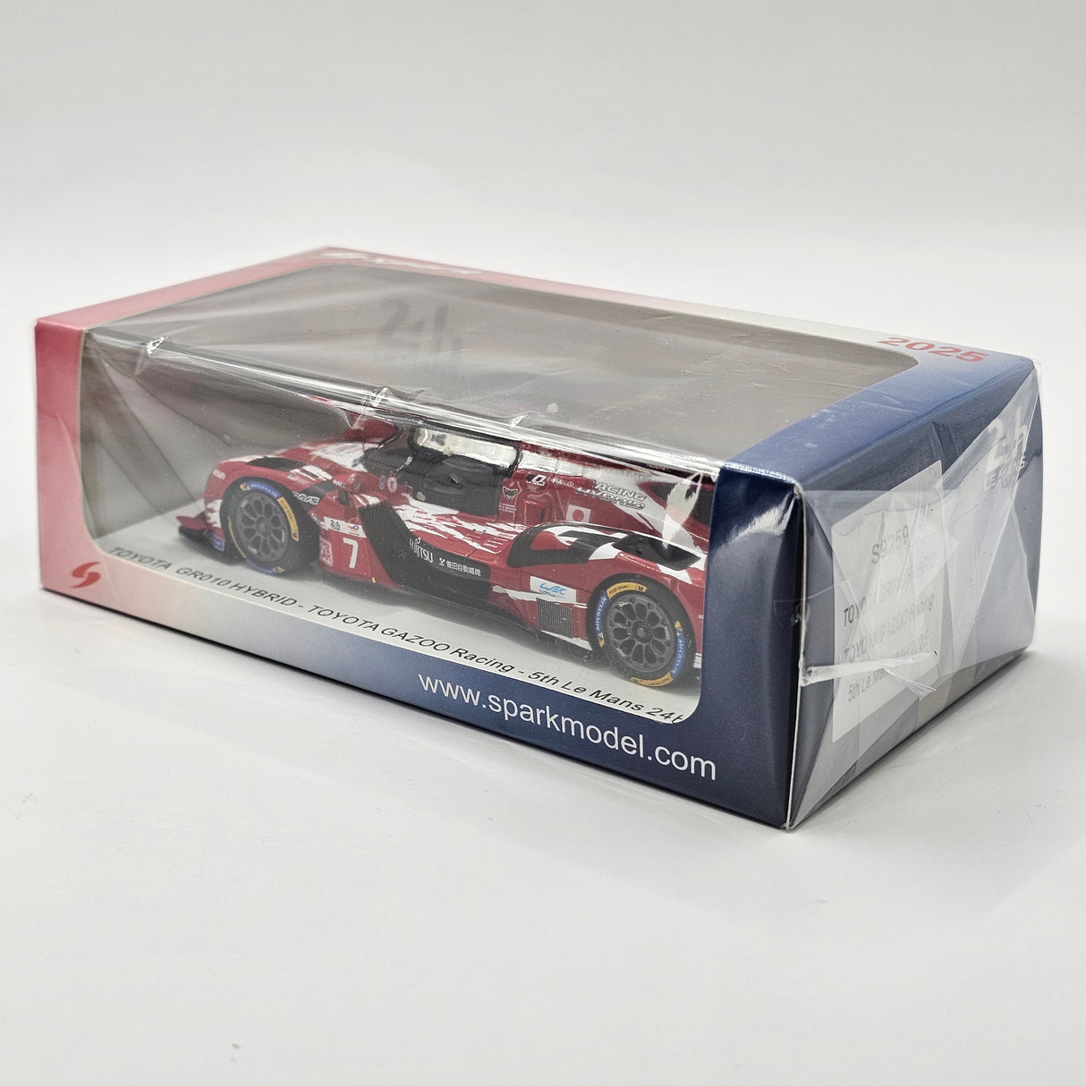 Spark Toyota GR010 - Hybrid #7 Toyota Gazoo Racing 24Hrs Le Mans 2025 1/43 Scale