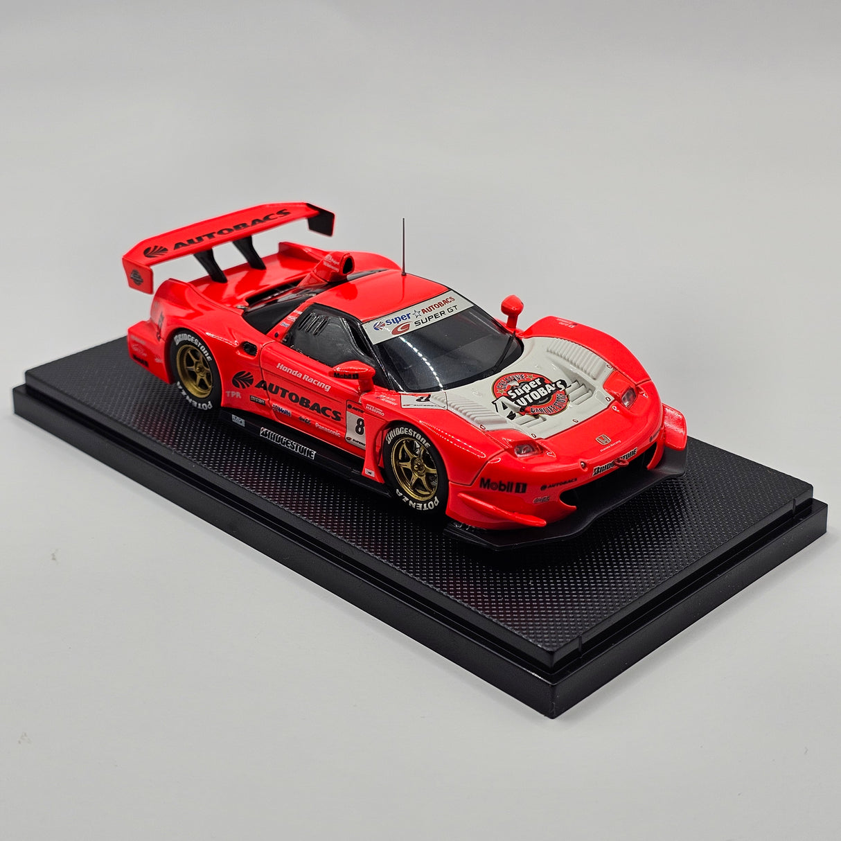 EBBRO Honda NSX #8 Autobacs Racing Team Aguri Super GT 2007 Champions 1/43 Scale