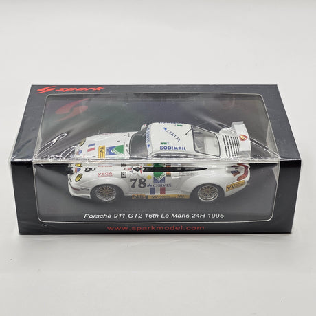 Spark Porsche 911 GT2 #78 Jean-François Veroux Le Mans 24H 1995 1/43 Scale S9898
