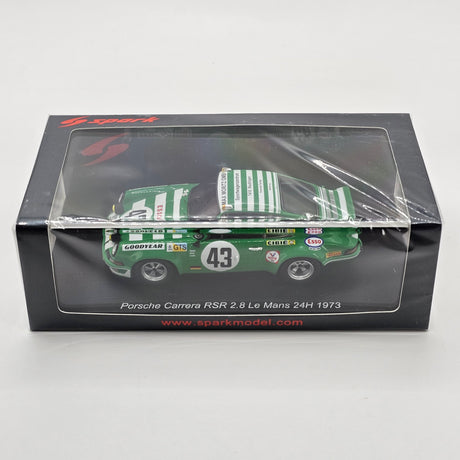 Spark Porsche 911 Carrera RS #43 Max Moritz Racing Team 24Hrs Le Mans 1973 1/43 Scale