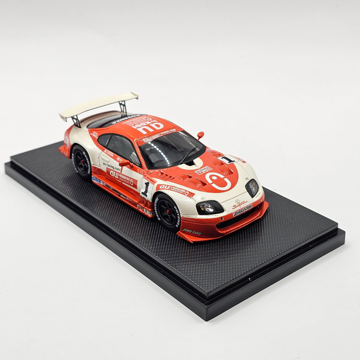 EBBRO P4 Toyota Supra #1 au Cerumo JGTC GT500 2002 Resin Collection 1/43 Scale