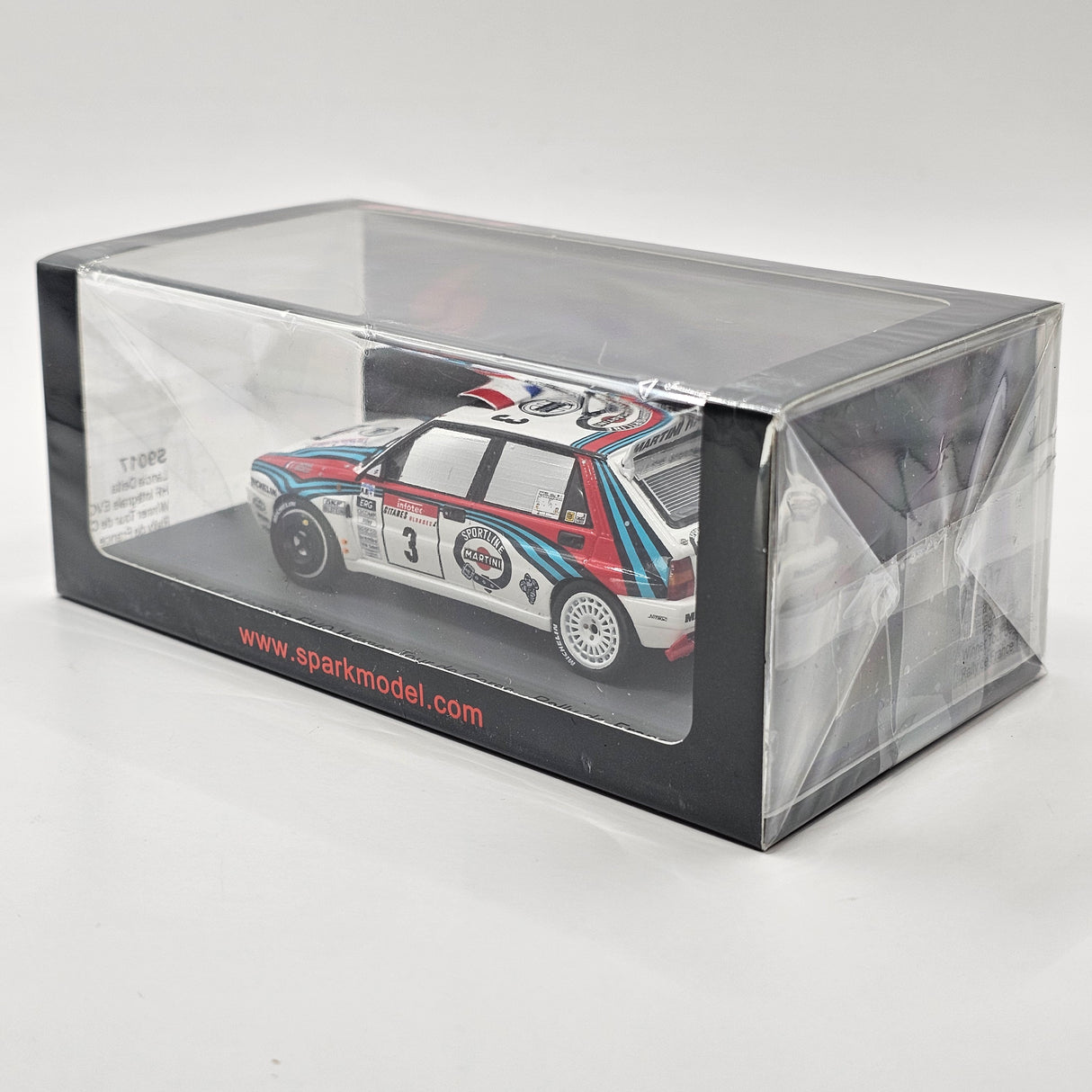Spark Lancia Delta HF Integrale EVO #3 Auriol / Occelli Winner Tour de Corse 1992 1/43 Scale