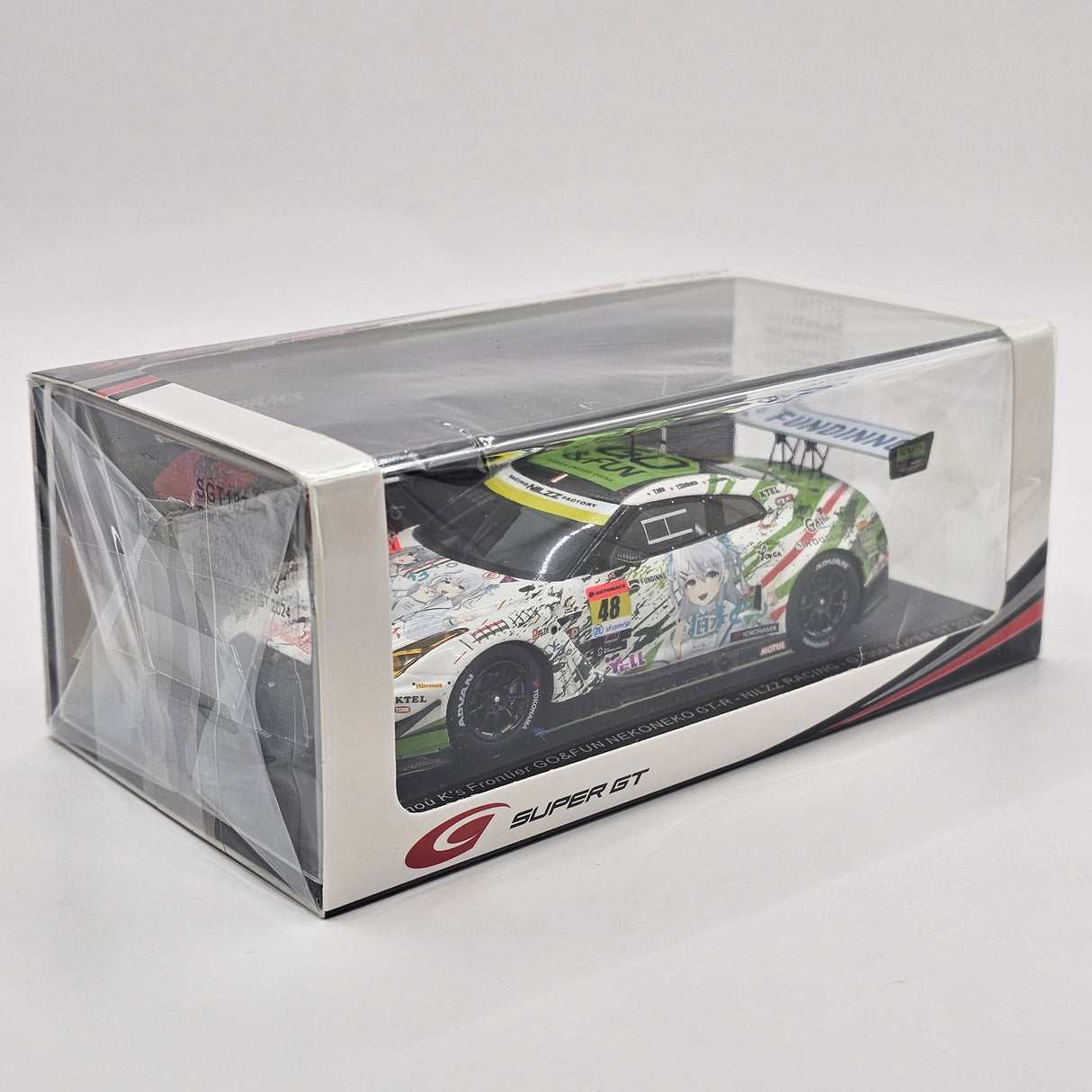 Spark Nissan GT-R Nismo GT3 GT300 #48 NILZZ Racing Super GT 2024 1/43 Scale