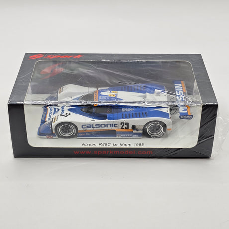 Spark March Nissan R88C #23 Team Calsonic Nissan Motorsports Le Mans 1988 1/43 Scale