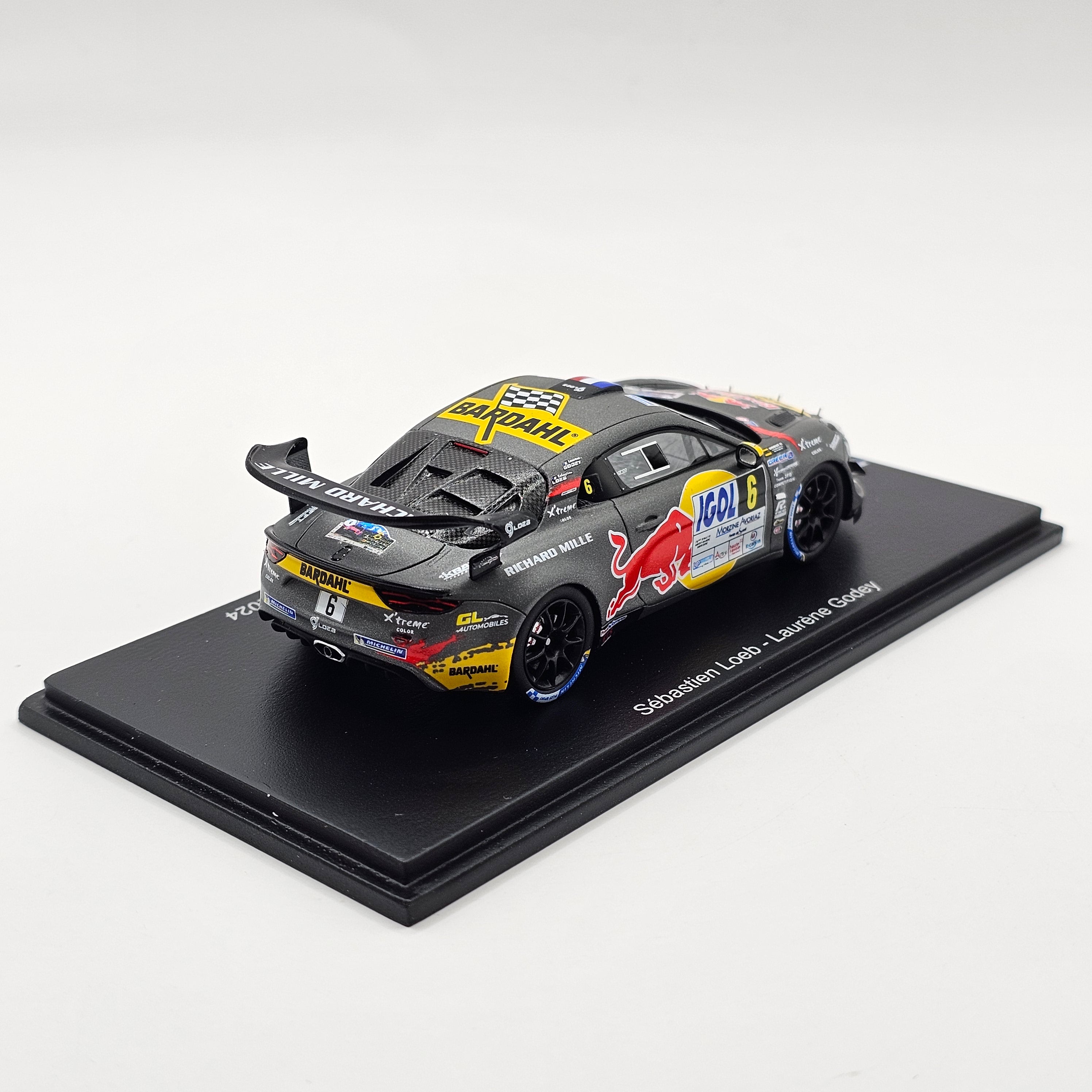 Spark Alpine A110 GT+ Rallye du Mont Blanc 2024 Winner Sébastien Loeb
