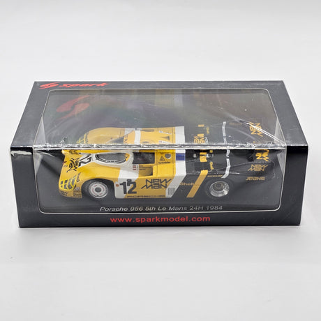 Spark Porsche 956 #12 NewMan Joest Racing 24Hrs Le Mans 1984 1/43 Scale S9859