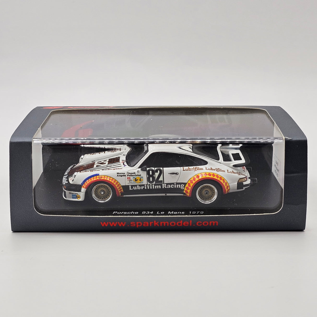 Spark Porsche 934 #82 Lubrifilm Racing Team 24Hrs Le Mans 1979 1/43 Scale S3431