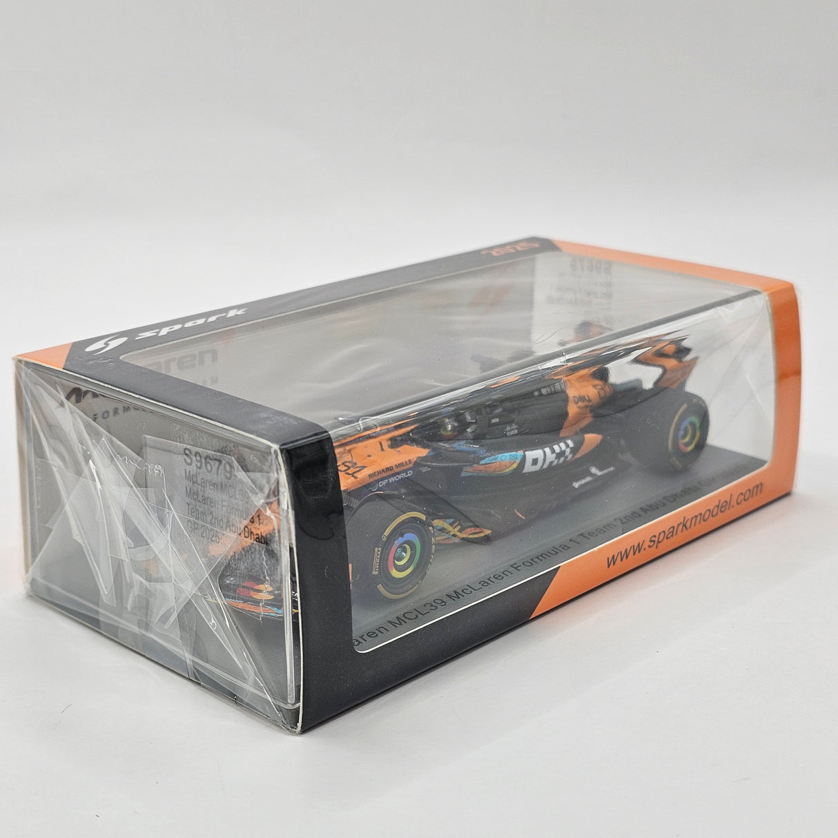 Spark McLaren MCL39 #81 Oscar Piastri Abu Dhabi F1 GP 2025 2nd 1/43 Scale S9679