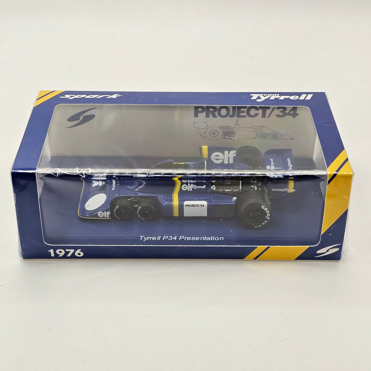 Spark Tyrrell P34 Presentation Livery 1975 1/43 Scale S7315
