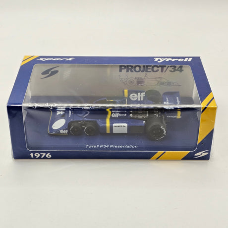 Spark Tyrrell P34 Presentation Livery 1975 1/43 Scale S7315