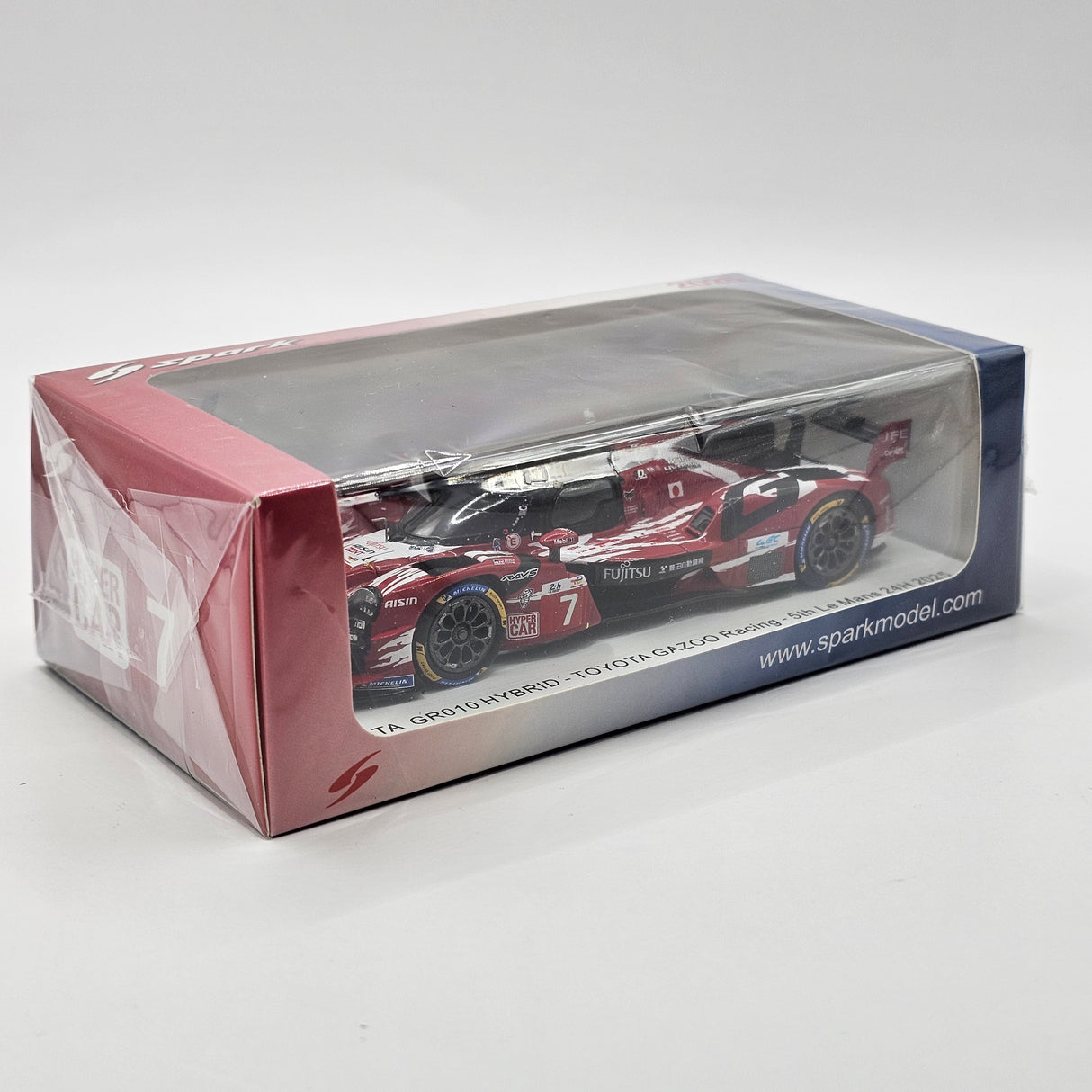 Spark Toyota GR010 - Hybrid #7 Toyota Gazoo Racing 24Hrs Le Mans 2025 1/43 Scale