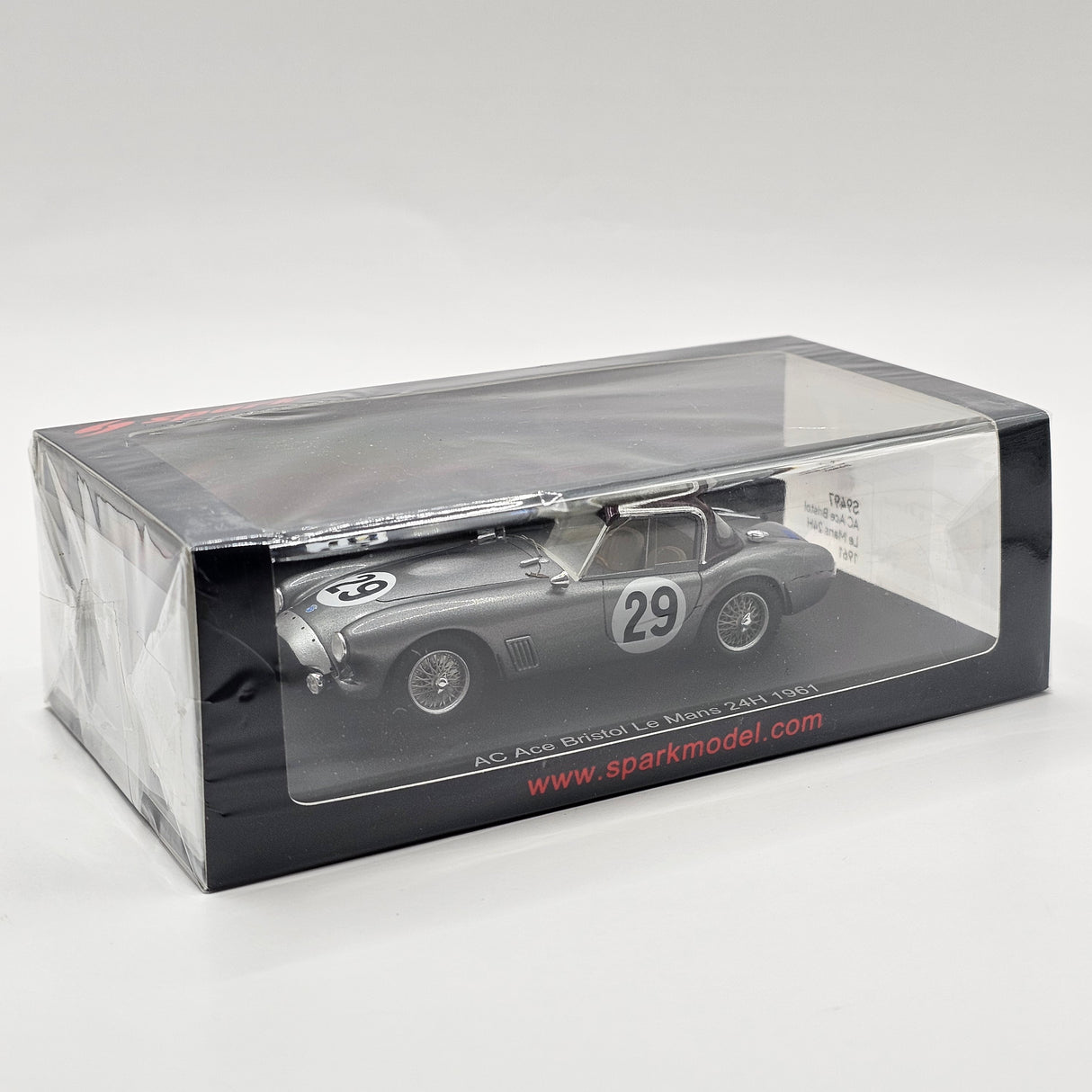 Spark AC Ace Bristol #29 Ecurie Lausannoise 24Hrs Le Mans 1961 1/43 Scale S9497