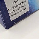 Spark Toyota GR010 Hybrid #7 Gazoo Racing 2nd 2024 Le Mans 1/43 Scale S9115