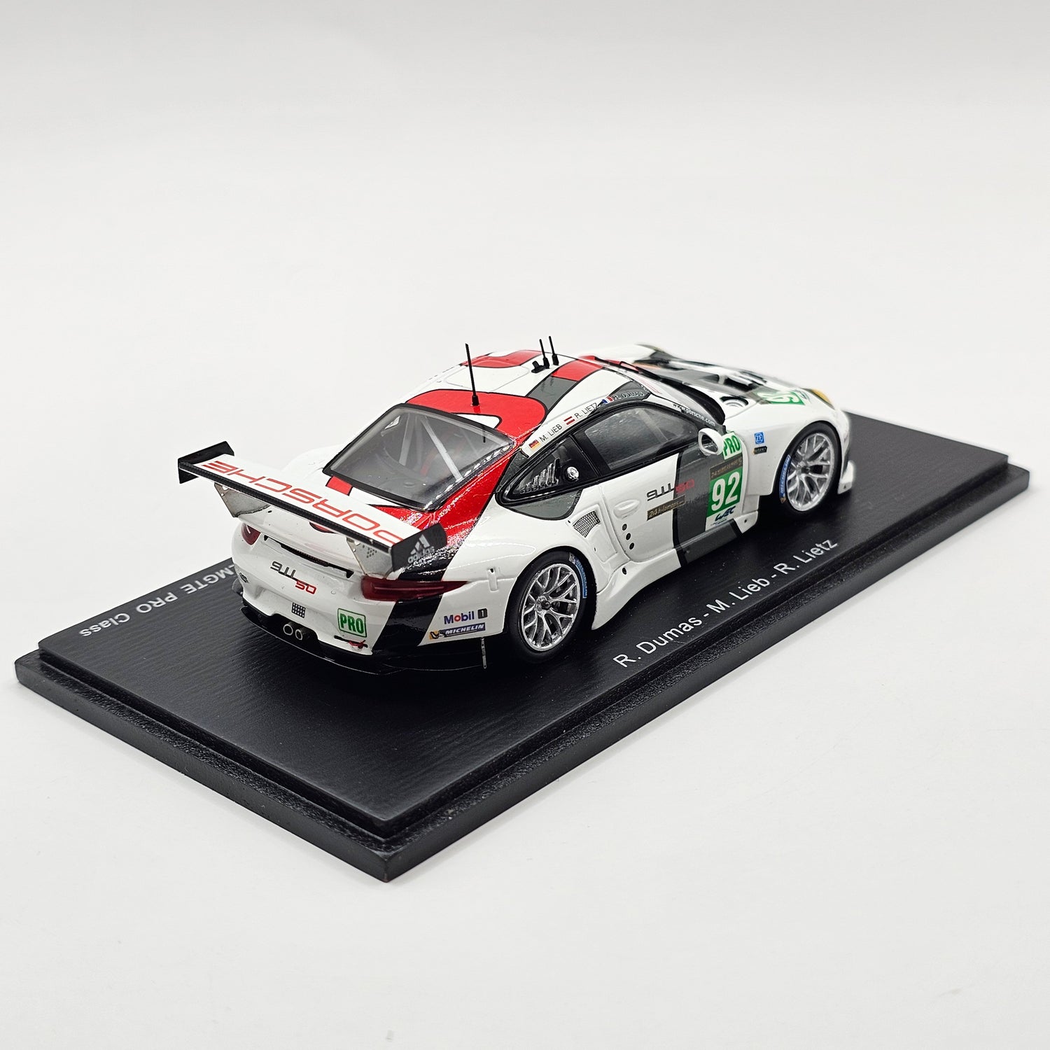 Porsche 911 RSR Manthey LMGTE Pro Le Mans 2015 #92 – Spark S4664 – 1:43