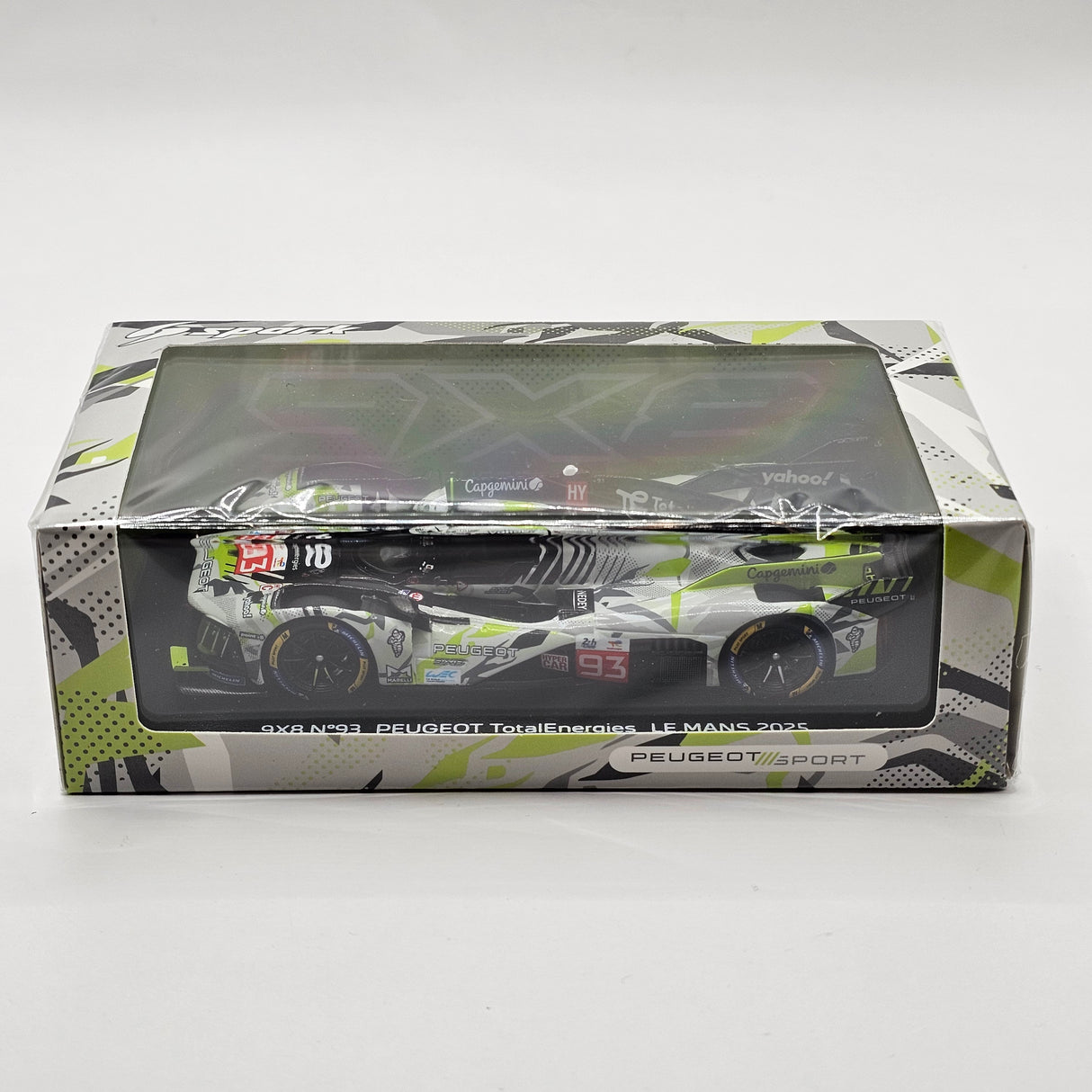 Spark Peugeot 9X8 #93 Peugeot Totalenergies 24Hrs Le Mans 2025 1/43 Scale