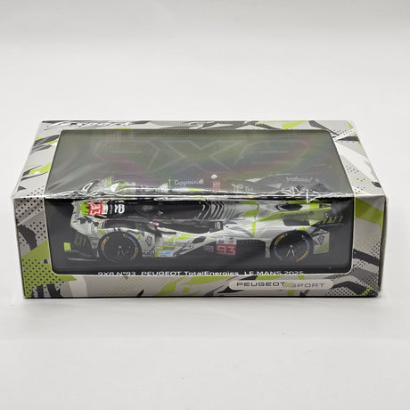 Spark Peugeot 9X8 #93 Peugeot Totalenergies 24Hrs Le Mans 2025 1/43 Scale