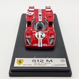 Looksmart Ferrari 512M #12 North American Racing Team 24Hrs Le Mans 1971 1/43 Scale