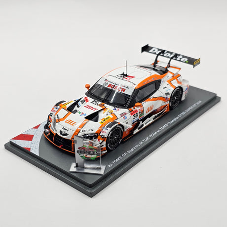 Spark Toyota au Tom's GR Supra #36 TGR GT500 2024 Super GT Champions 1/43 Scale