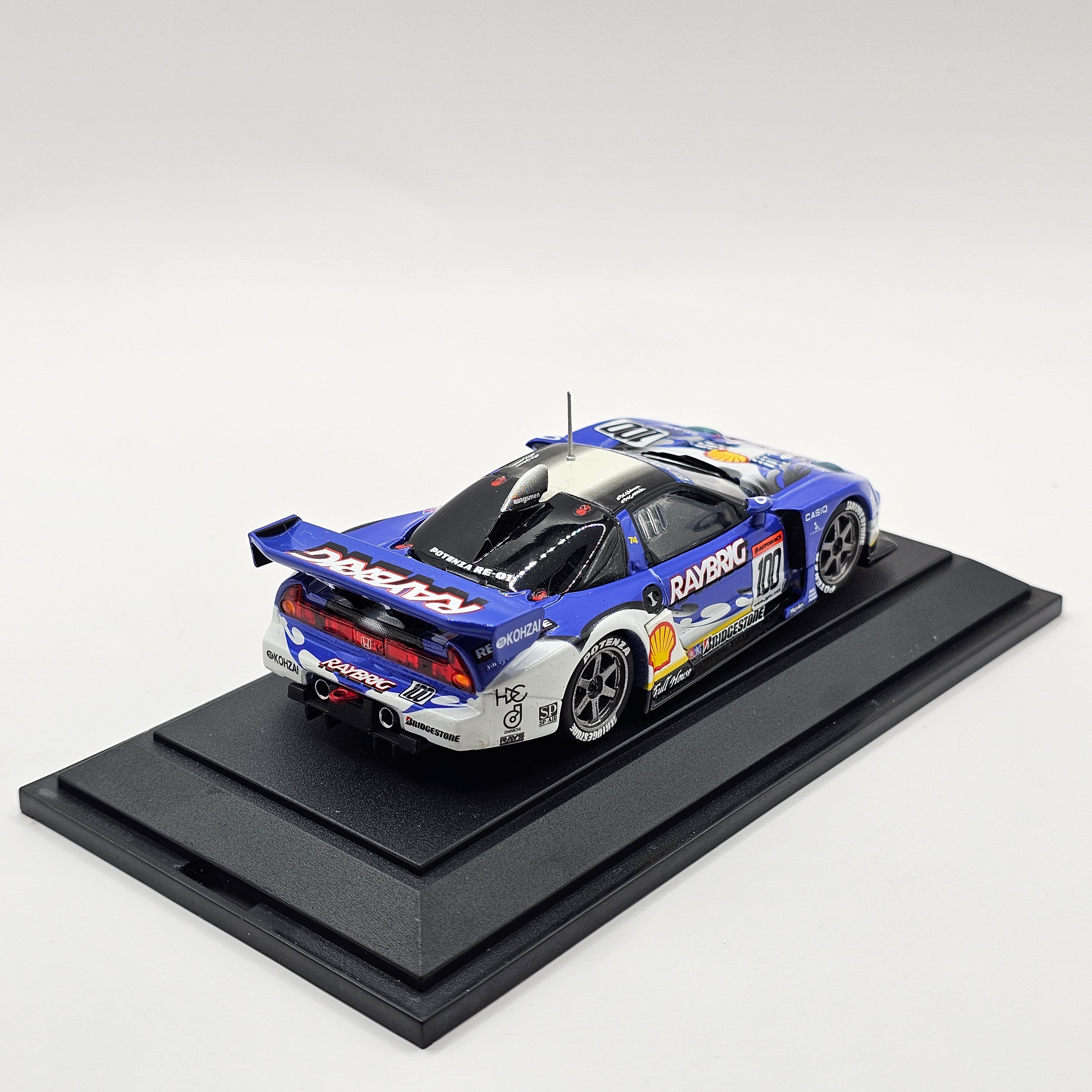 EBBRO Honda NSX #100 Raybrig Kunimitsu JGTC GT500 2004 1/43 Scale