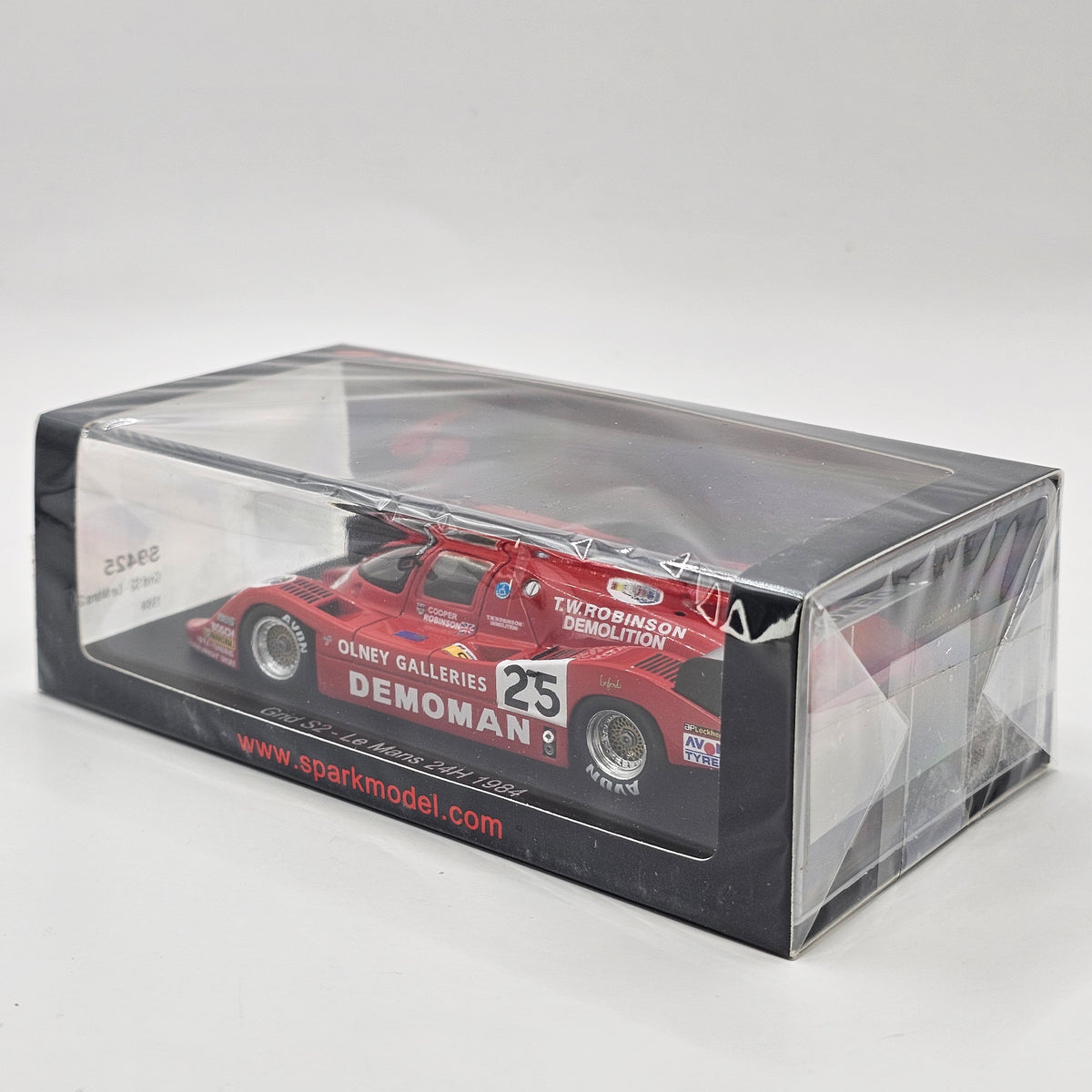 Spark Grid S2 #25 Charles Ivey Racing 24Hrs Le Mans 1984 1/43 Scale S9425