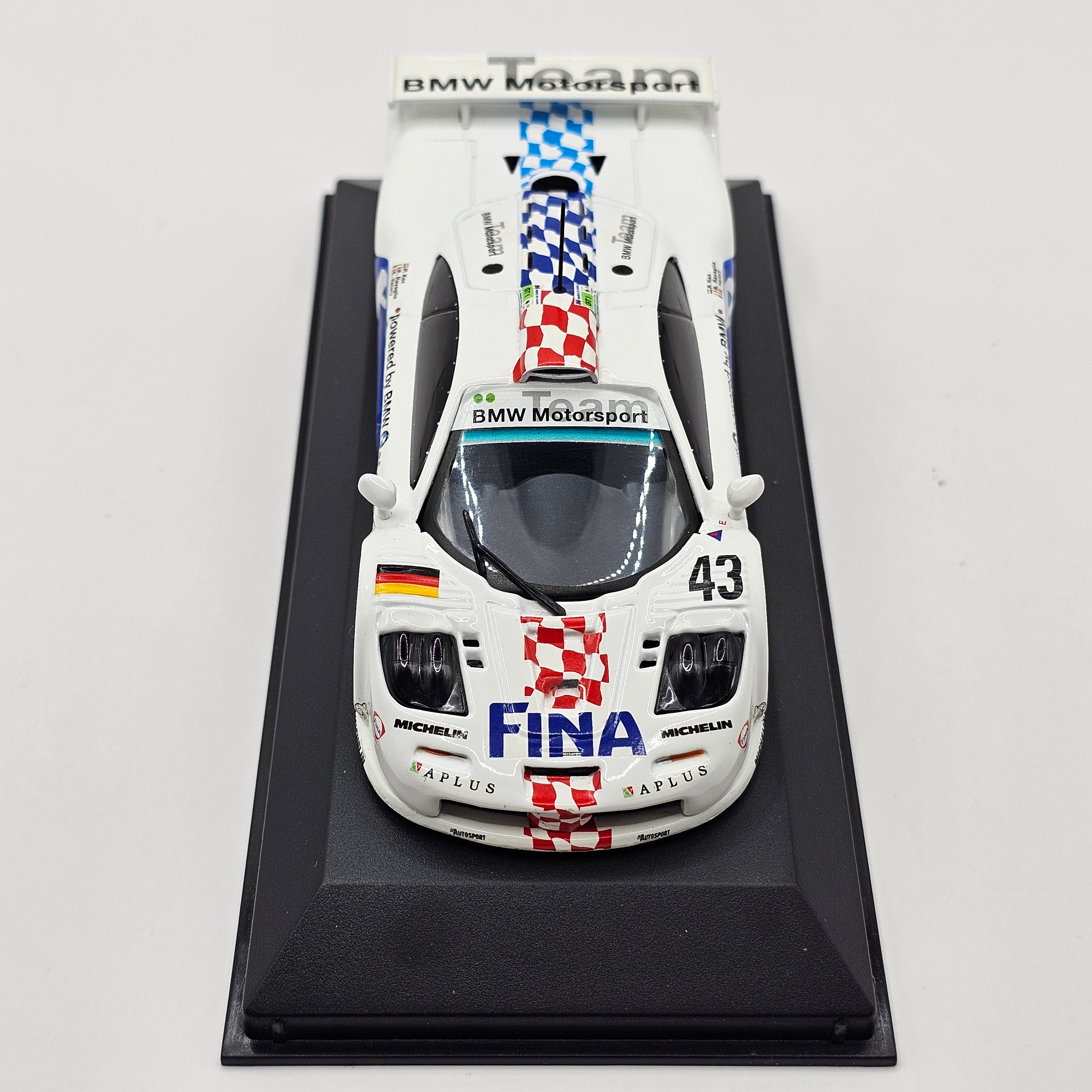 Minichamps McLaren F1 GTR Long Tail #43 BMW Motorsport Le Mans 1997 1/