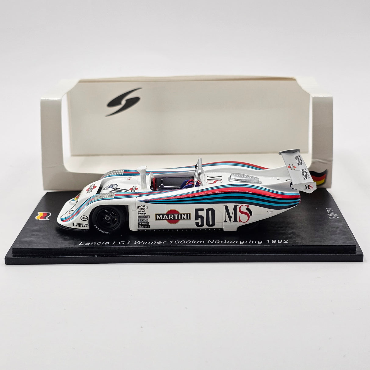 Spark Lancia LC1 #50 Martini Racing Winner 1000KM Nurburgring 1982 1/43 Scale SG516
