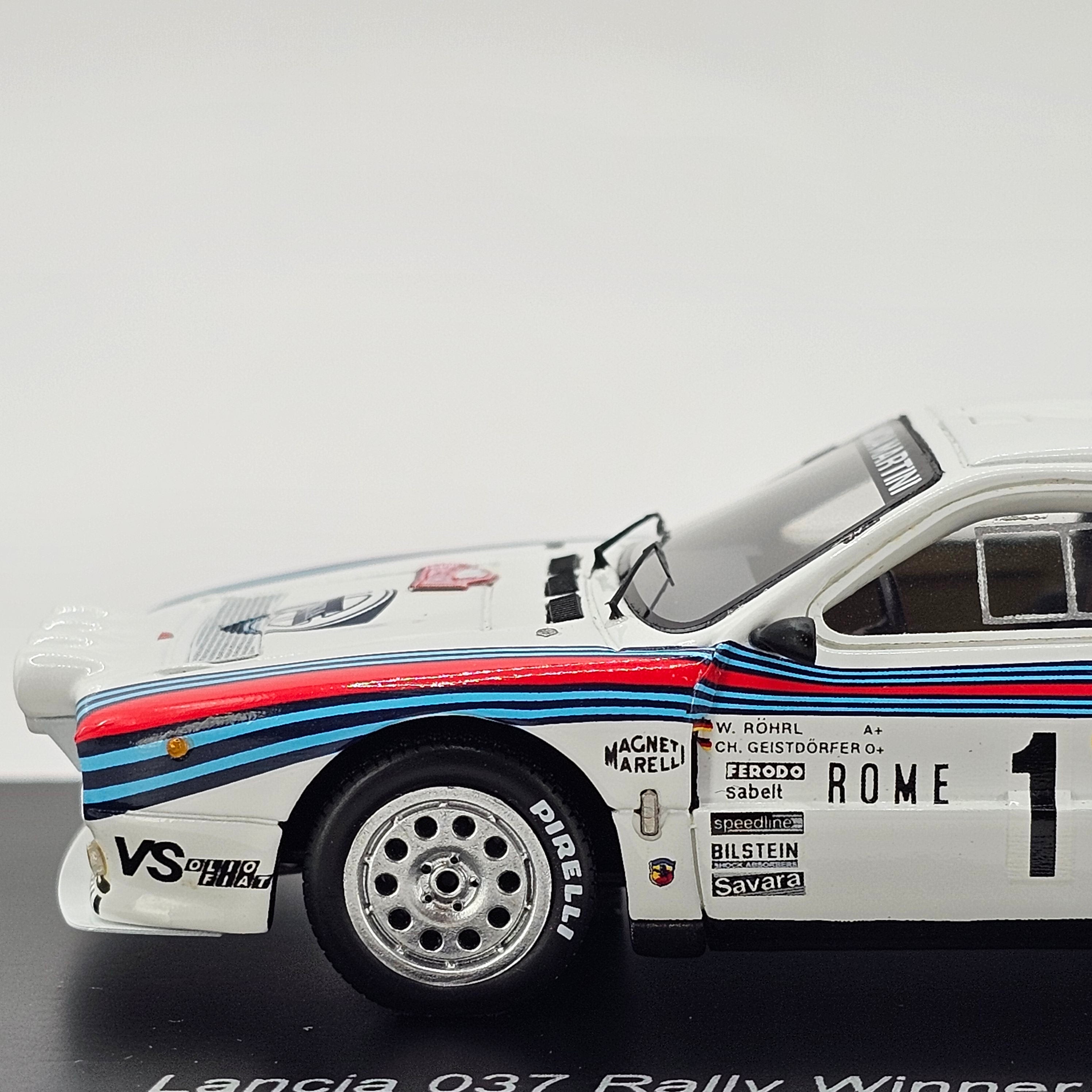 Spark Lancia 037 Rally #1 W.Röhrl Winner Monte Carlo Rally 1983 1/43 S
